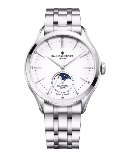 Baume & Mercier Clifton Moon Phase 40MM - 10552